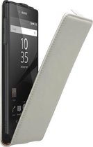 Sony Xperia Z5 Premium Leder Flip Case hoesje Wit