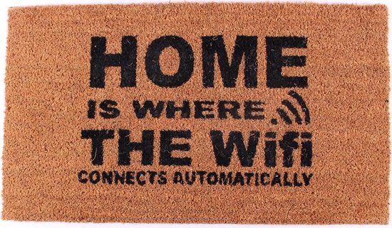 Deurmat Home is Where the Wifi Connects Automatically