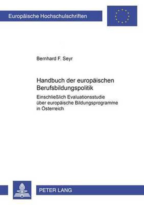 Handbuch der europäischen Berufsbildungspolitik - cover