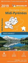 Carte Midi-Pyrénées Michelin 2019 | Michelin | Book