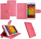 Goospery Sonata Leather case hoesje Samsung Galaxy Note 3 N9000 N9005 Licht roze