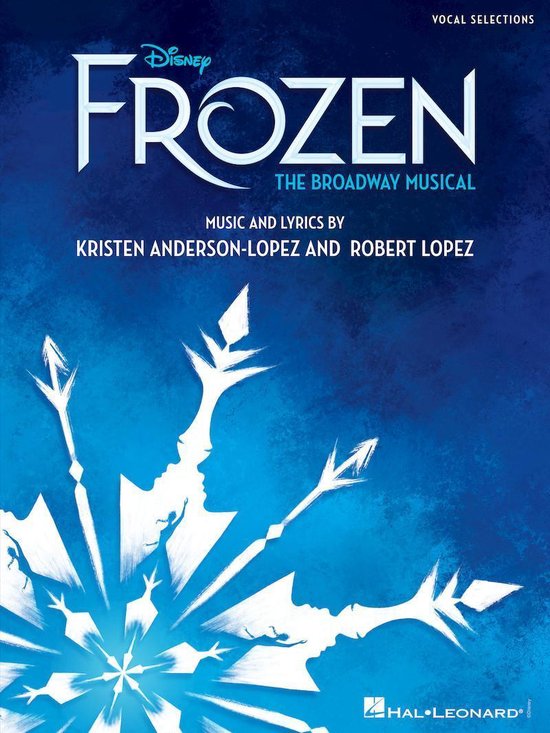 Disney's Frozen - The Broadway Musical Songbook - cover