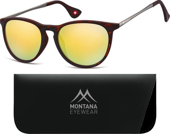 Montana MS24B - Zonnebril - Ovaal model - Schidpad kunststof-Revo-Lensbreedte 53 mm van Montana. — afbeelding 2
