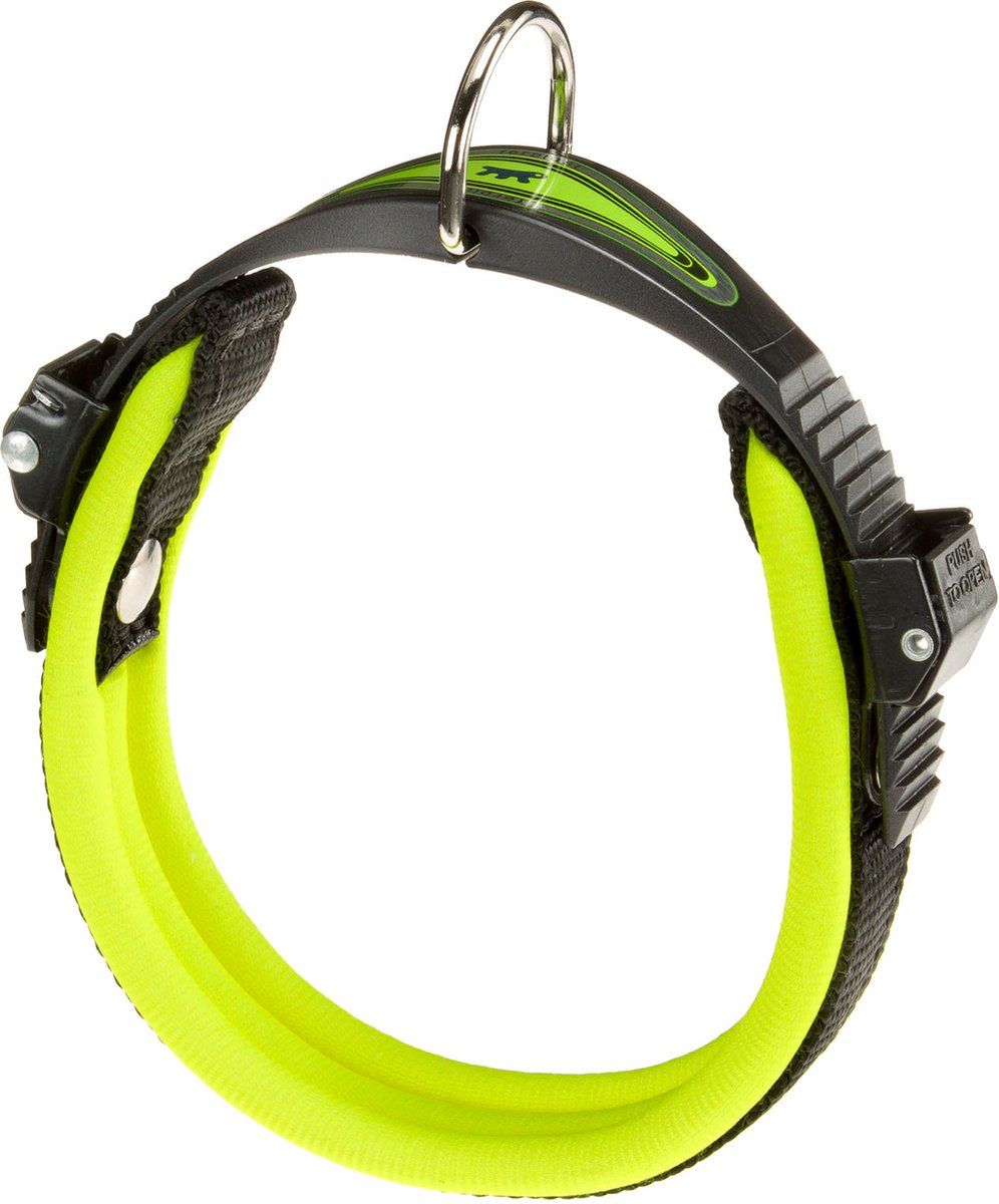 Ferplast ERGOFLUO Halsband Für Hunde – Gepolstert, Mit Mikroregulierung, Reflektierend, Verschiedene Größen