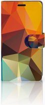 Sony Xperia XZ | Sony Xperia XZs Bookcase Design Polygon Color