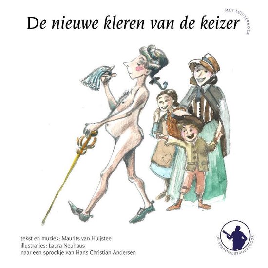 De sprookjestroubadour 1 - De nieuwe kleren van de keizer ;  ... - cover