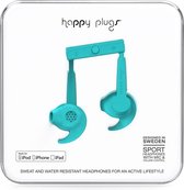 Happy Plugs Hoofdtelefoon in-ear sports MFI turquoise