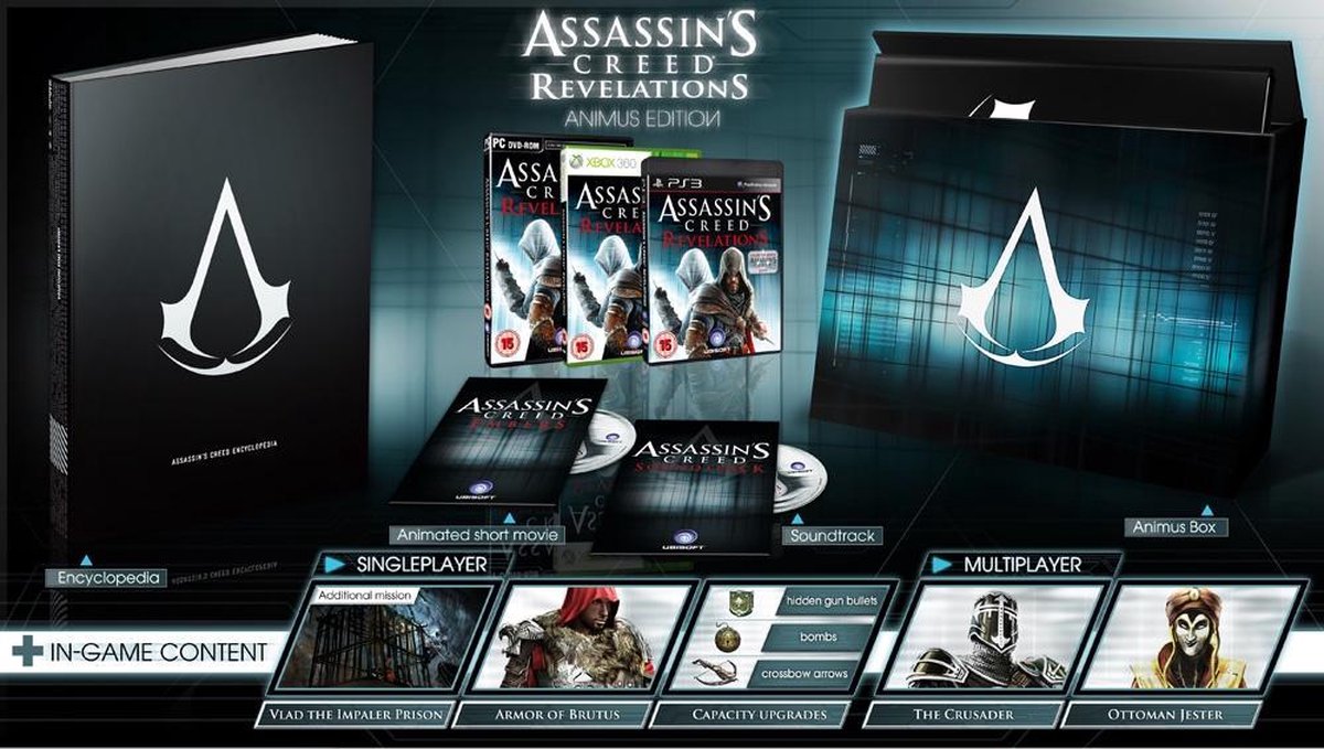 Assassin's Creed Revelations Animus Edition Ita PS3 USATO GARANTITO – Hurry  Up Games