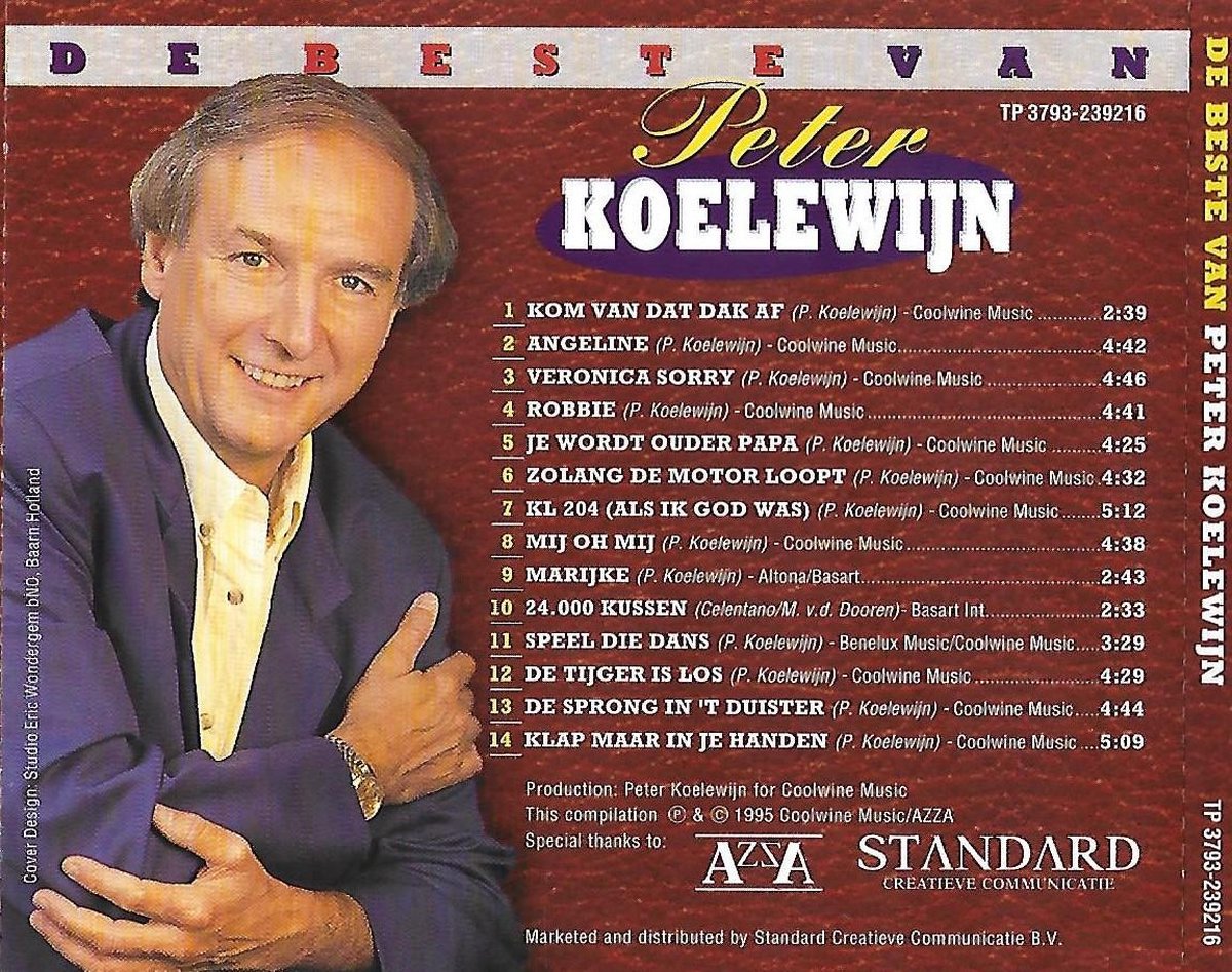 De Beste Van Peter Koelewijn, Peter Koelewijn | CD (album) | Muziek | bol