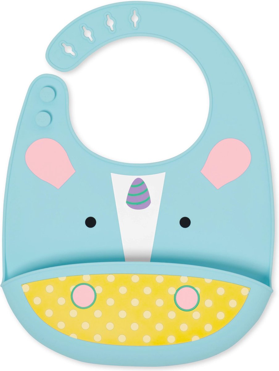 Goedkoopste Skip Hop Zoo Siliconen Slabbetje - Eenhoorn