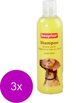 Beaphar Shampoo Bruine Vacht Hond - Hondenvachtverzorging - 3 x 250 ml