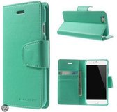 Goospery Sonata Leather case hoesje iPhone 6 Plus Mint groen