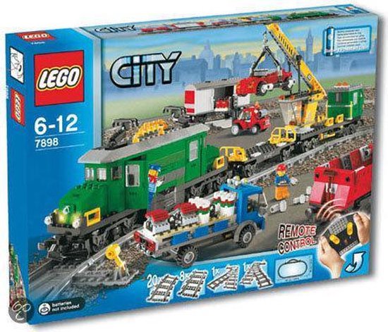 LEGO City Goederentrein Luxe - 7898 | bol.com