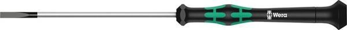 Wera Elektronica en fijnmechanica Platte schroevendraaier 2035 05118012001 Kopbreedte: 3.5 mm Koplengte: 80 mm