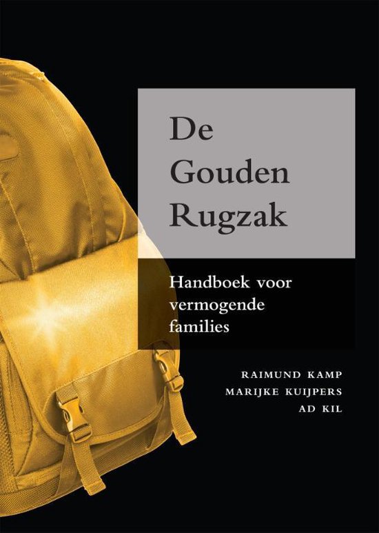 De gouden rugzak - cover