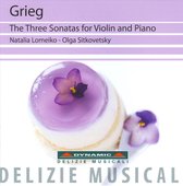 Natalia Lomeiko & Olga Sitkovetsky - Grieg: Sonatas For Violin And Piano (CD)