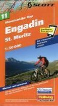 Hallwag Engadin - St. Moritz Road Map