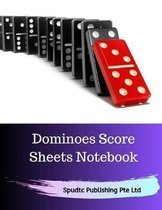 Dominoes Score Sheets Notebook