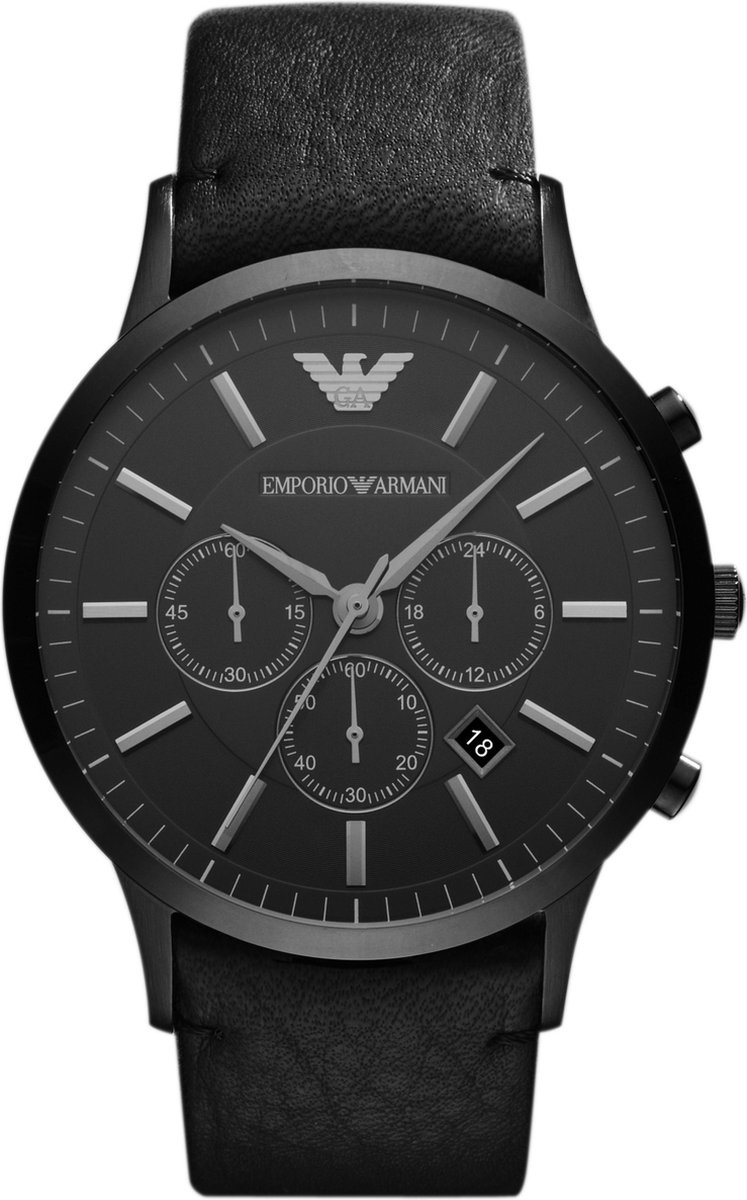 Armani AR2461 Horloge - Leer