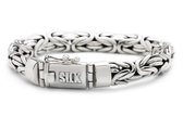 SILK Jewellery - Zilveren Armband - Zipp - 359.20 - Maat 20