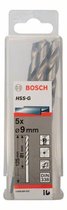 Bosch - Metaalboren HSS-G, Standard 9 x 81 x 125 mm