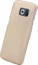 Samsung Galaxy S6 Edge Hoesje - Rock - Vogue Serie - Hard Kunststof Backcover - Goud - Hoesje Geschikt Voor Samsung Galaxy S6 Edge