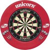 Afbeelding van het spelletje Unicorn Striker Dartbord Met Dartbordring 68 Cm