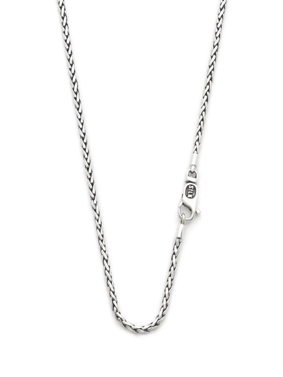 SILK Jewellery - Zilveren Collier / Ketting - Fox - 169.60 - Maat 60 |  bol.com
