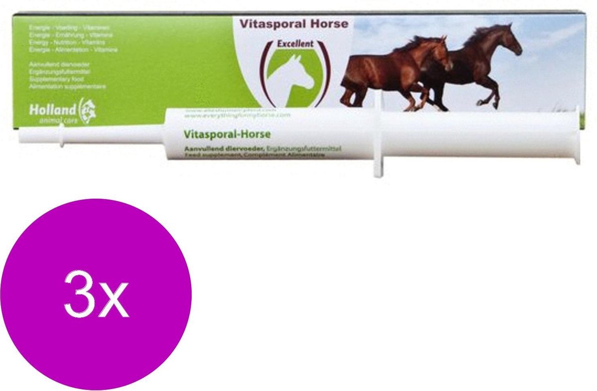 Excellent Vitasporal - Voedingssupplement - 3 x per stuk