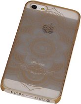 Apple iPhone 5 / 5S Hardcase Roman Goud - Back Cover Case Bumper Hoesje