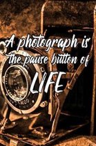 A photograph is the pause button of life