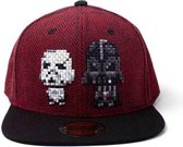 Star Wars Pixel Darth Vader & Stormtrooper Snapback Cap Pet - Officiële Merchandise