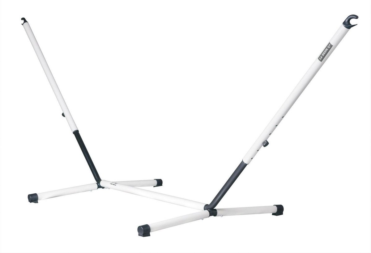 La Siesta Nautico kingsize hangmat standaard - Cool Grey