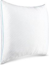 Coussin rafraîchissant Dreamhouse - Coussin - Polyester - 60x70 - Wit