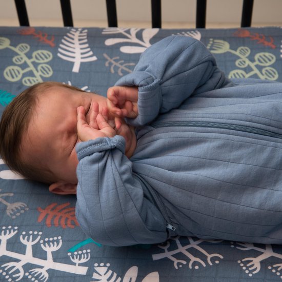 Lodger Baby slaapzak - Hopper Solid - Blauw - Lange mouw - 86/98