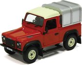 Britains Land Rover Defender 90 + Canopy (Red)