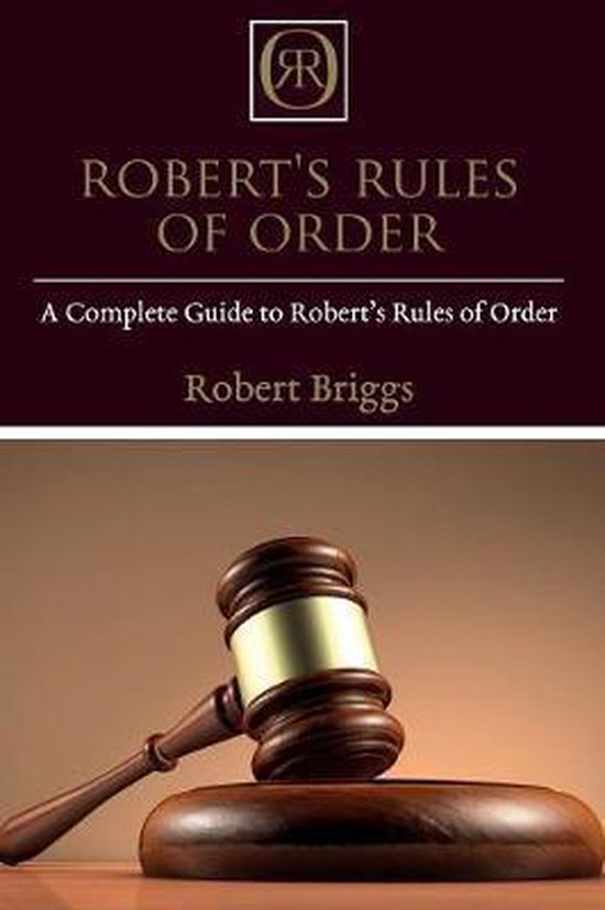 Robert's Rules of Order - cover