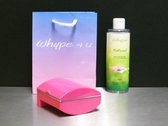 Whype Dispenser Roze, Alternatief voor vochtig toiletpapier, introductieset (Limited Edition)