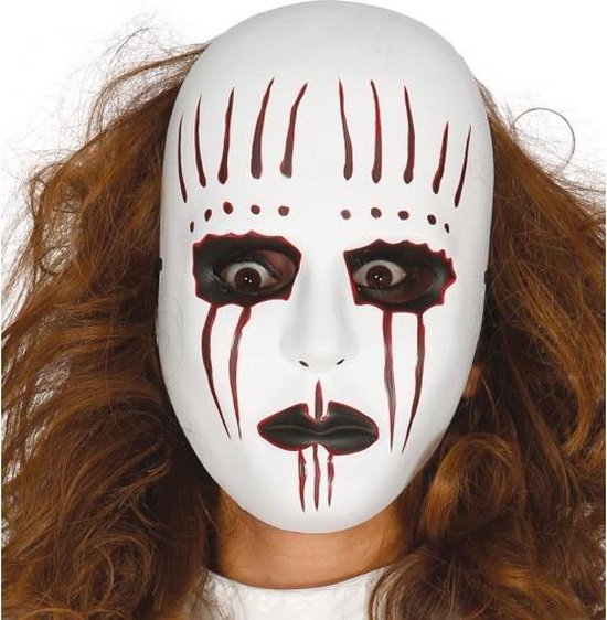 Ziek persoon glas Gladys Halloween - Horror mime masker | bol.com