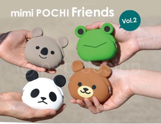 Bol Com Pochi Mimi Friends Portemonnee Frog