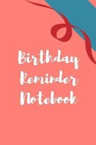 Birthday Reminder Notebook