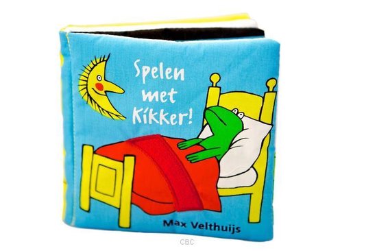 Cover van het boek 'Spelen met kikker' van Max Velthuijs