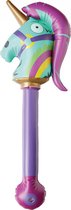 Rubie's Fortnite Rainbow Smash Pickaxe Opblaasbaar Multicolor