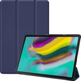 Coque Samsung Galaxy Tab S5e 10.5 2019 Case Book Housse Bleu Foncé
