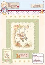 A5 Stitched Decoupage Card Kit - Tilly Daydream