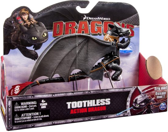 verontreiniging hoog Certificaat Hoe tem je een draak Tandloos - Action dragon Toothless | bol.com