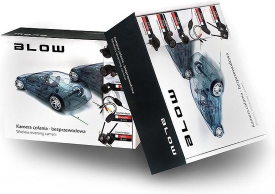 Draadloze Achteruit-rij Camera Set met LCD Scherm - Bumper - BVS-545