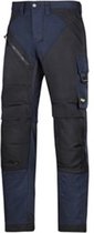 Snickers RuffWork werkbroek 6303-9504 Navy/Black mt.44