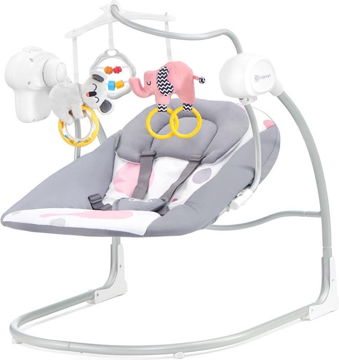 Goedkoopste Kinderkraft Babyswing - Babyschommel MINKY Pink