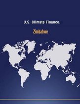 Kaart van de wereld met de titel "U.S. Climate Finance: Zimbabwe".